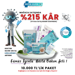 Doctor Silver Ion Yatan Hasta Bakım Seti 3. Paket