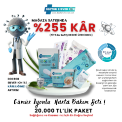 Doctor Silver Ion Yatan Hasta Bakım Seti 4. Paket