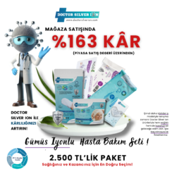 Doctor Silver Ion Yatan Hasta Bakım Seti
