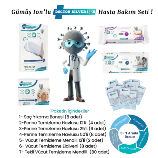 Doctor Silver Ion Yatan Hasta Bakım Seti 2. Paket - Görsel 2